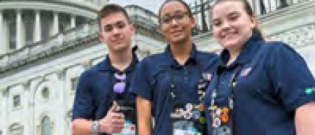 Petit Jean Electric Delegates Attend Youth Tour