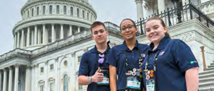 Petit Jean Electric Delegates Attend Youth Tour