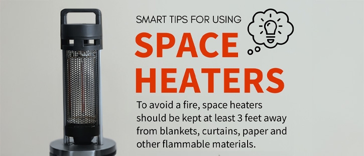 How to Heat Smart: Use of Space Heaters Saves Energy Costs
